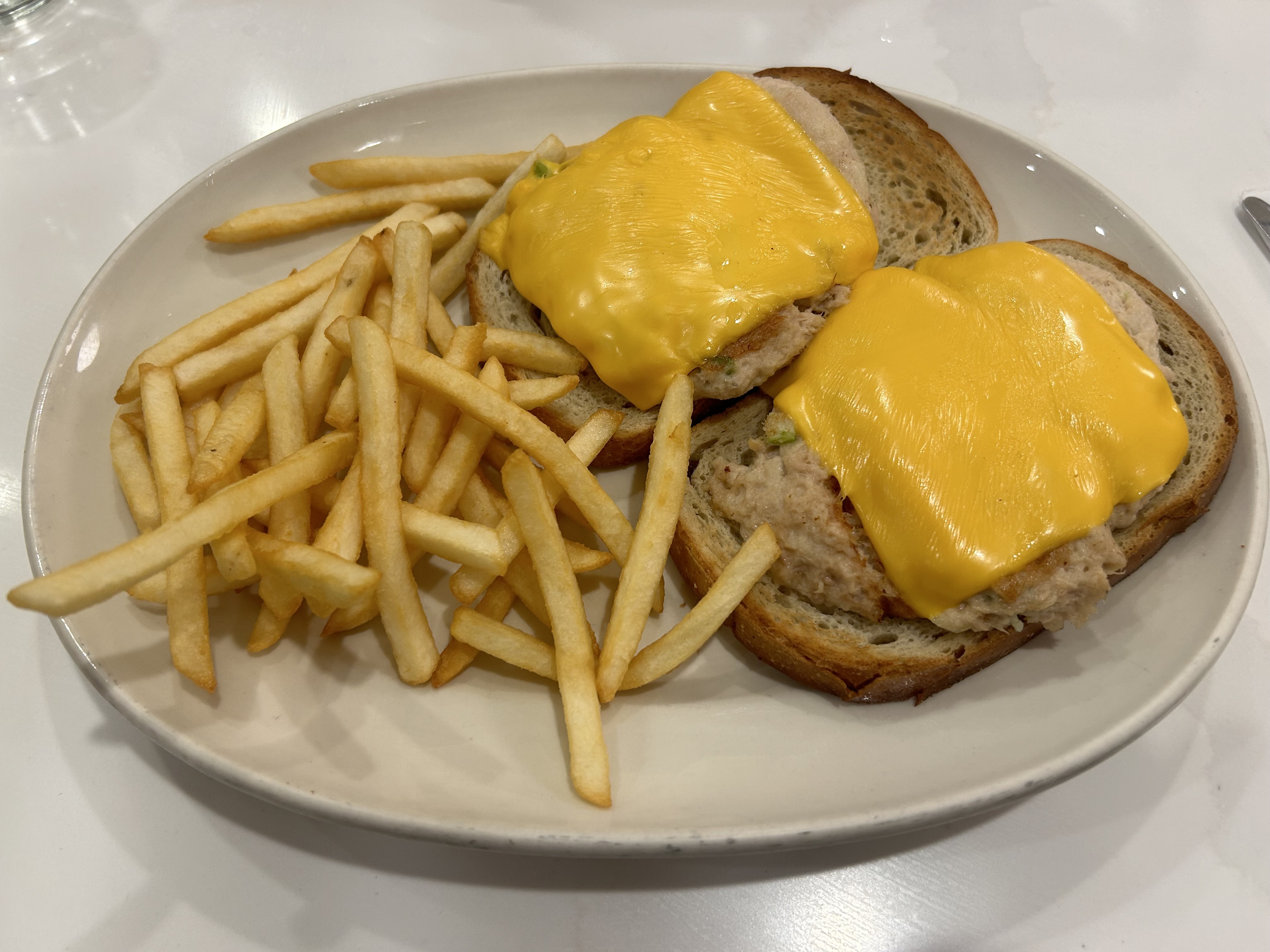 The Flame Diner Tuna Melt